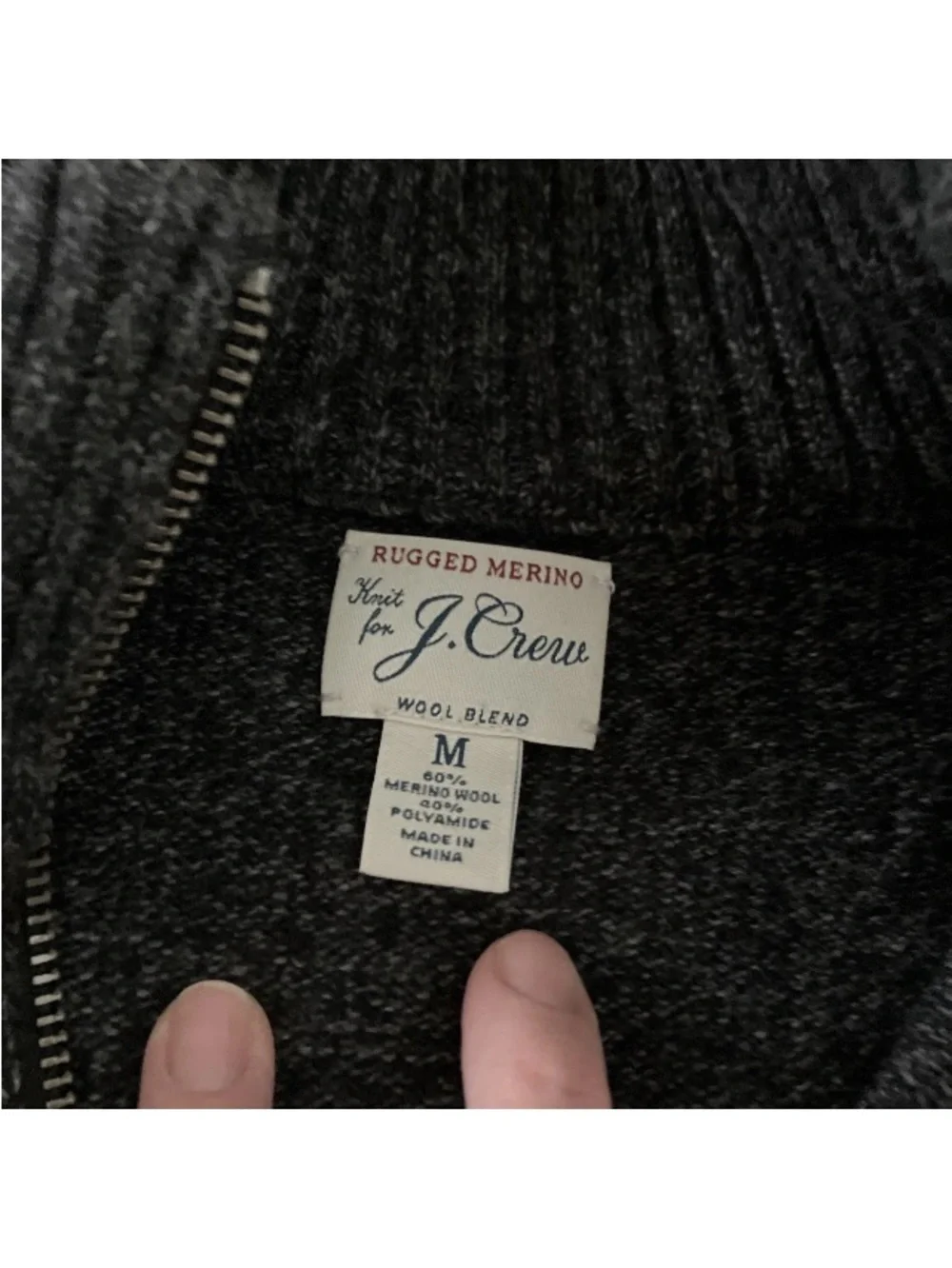 J. Crew blended soft